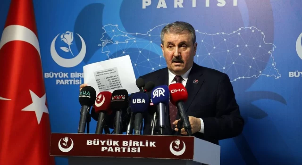 Destici: Ne ay yıldızlı bayrağımızdan ne de tevhit bayrağımızdan vazgeçeriz