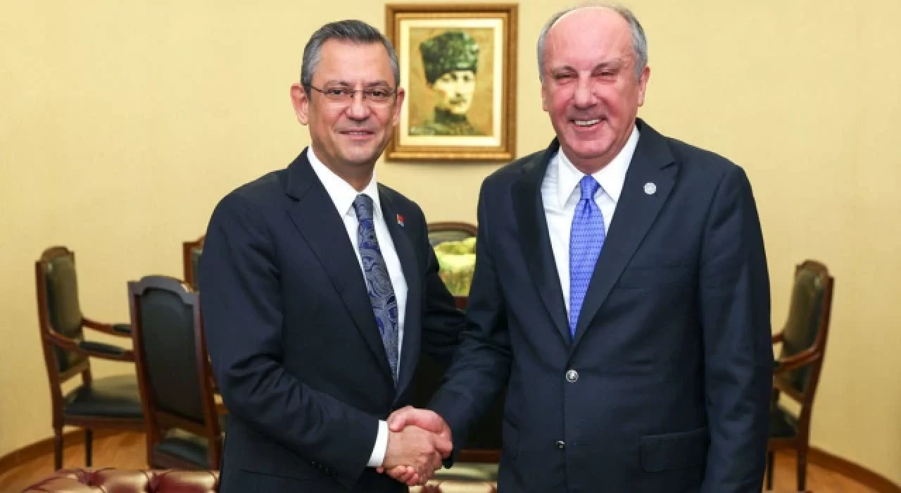 Muharrem İnce: CHP amiral gemisidir O konuda Özgür Özel'e görüşlerimizi aktardık