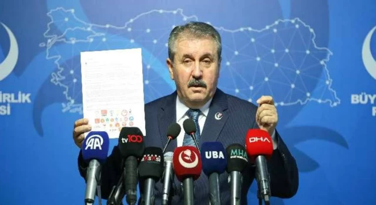 Mustafa Destici'den " Cumhur İttifakı'yla işbirliği" açıklaması: Netleştiğinde açıklayacağız