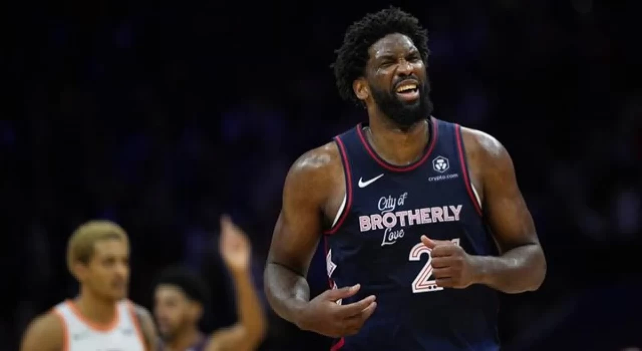 NBA'de Joel Embiid'in çılgın gecesi; 70 sayı attı