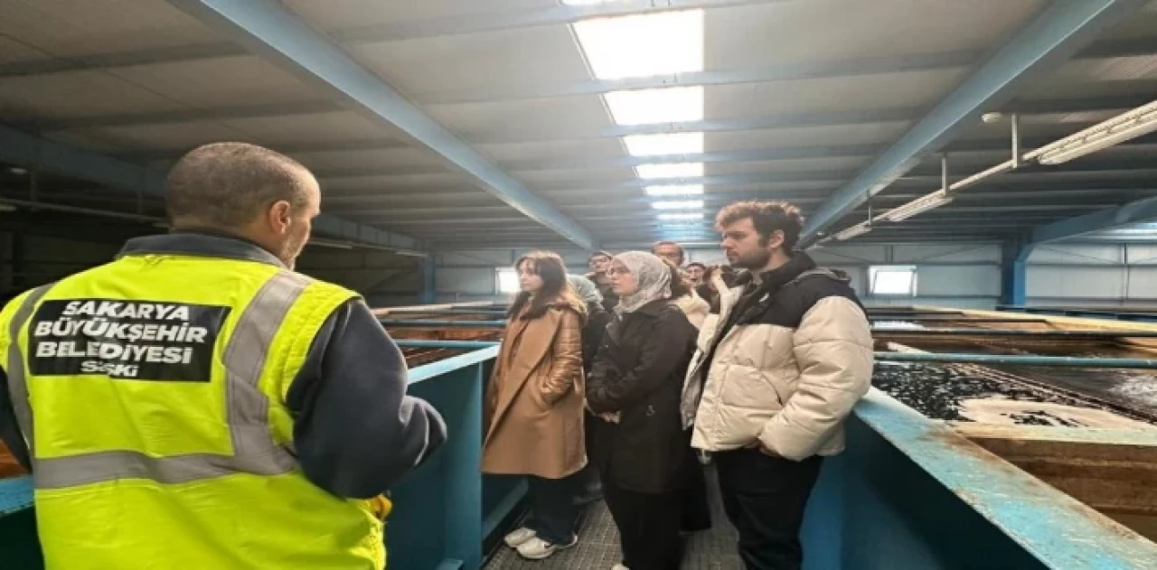 Sakarya’nın tesisleri üniversitelilere ders konusu oldu