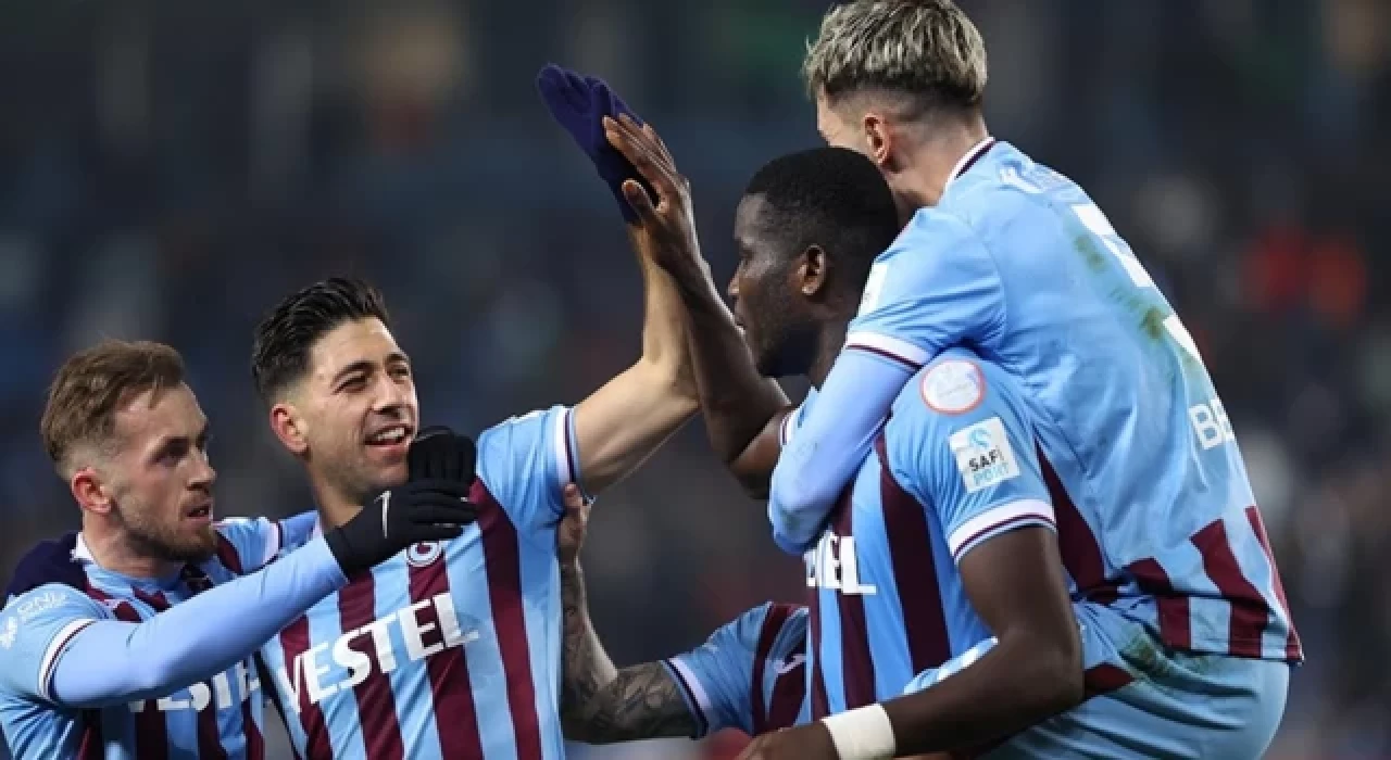 Trabzonspor, Samsunspor'u mağlup etti