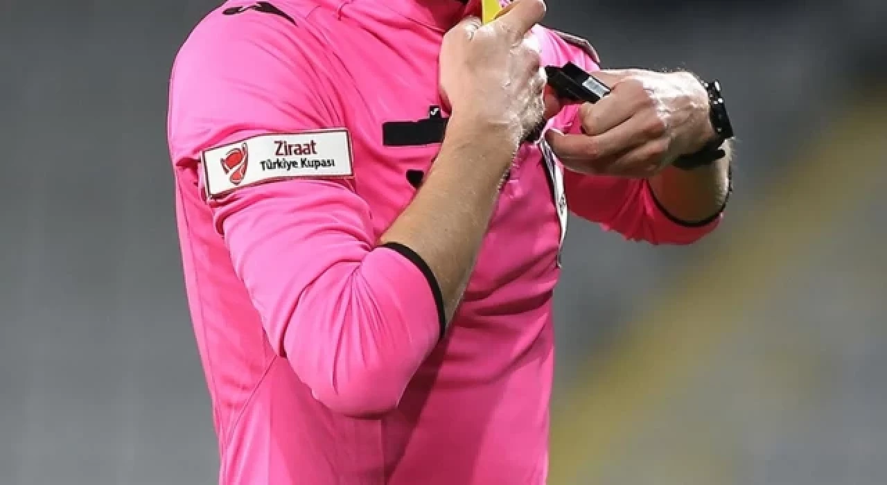 Türkiye Kupası'nda yarın ve perşembe günü yapılacak maçları yönetecek hakemler açıklandı