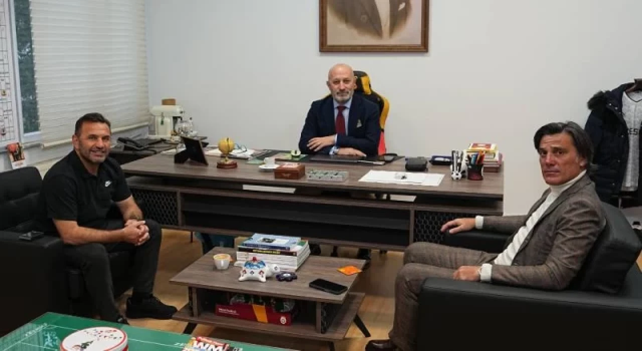 Vincenzo Montella’dan Galatasaray’a ziyaret