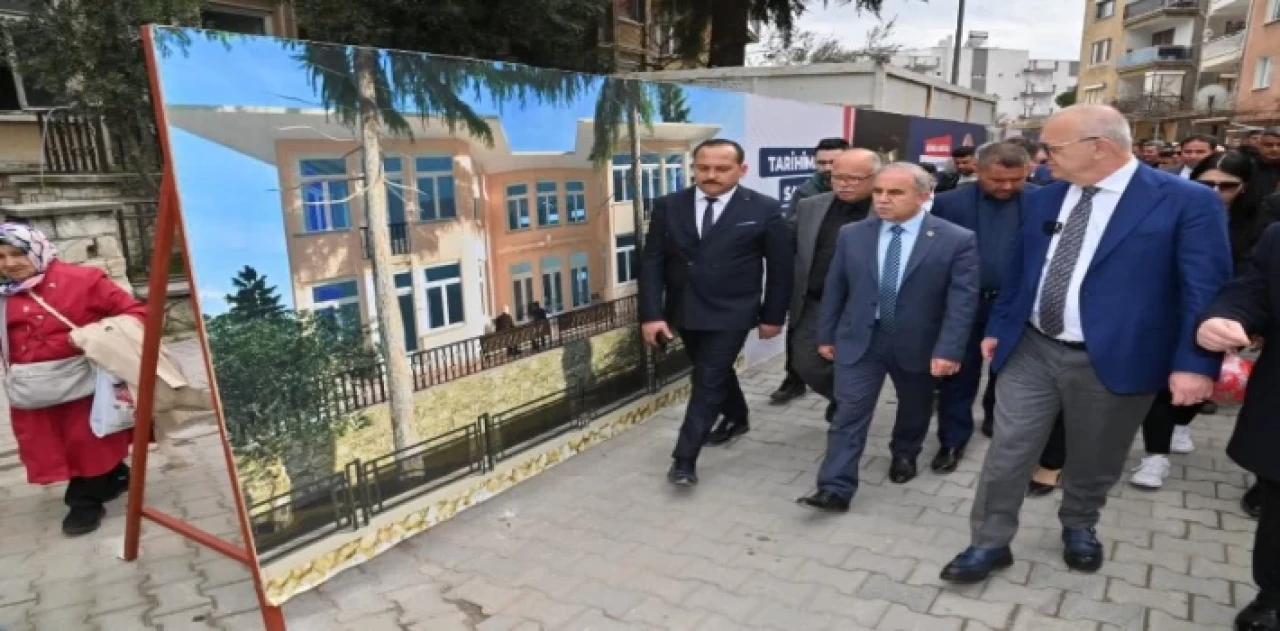 Başkan Ergün’den, Gördes Hayri Büke Evi’ne inceleme