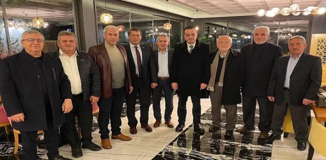 Çetinkaya, AK Partili başkanlarla buluştu