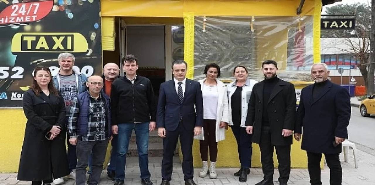 Çetinkaya, ”Taksici esnafımız bizim için çok değerli”