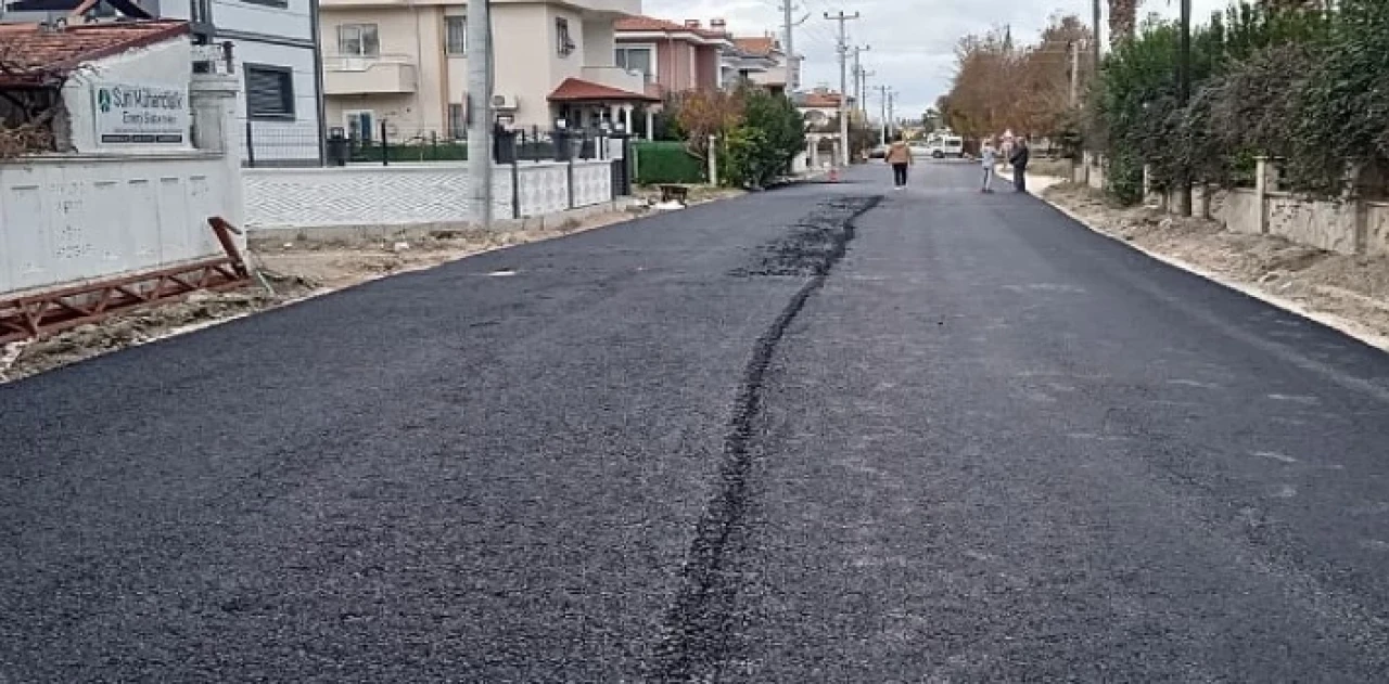 Dalaman’da Sıcak Asfalt Çalışması Tamamlandı