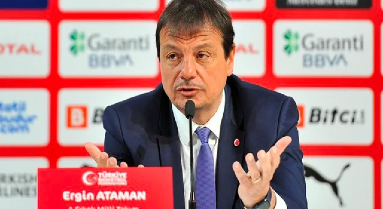 Ergin Ataman: Hedefim A Milli Takım'la da bir madalya kazanmak