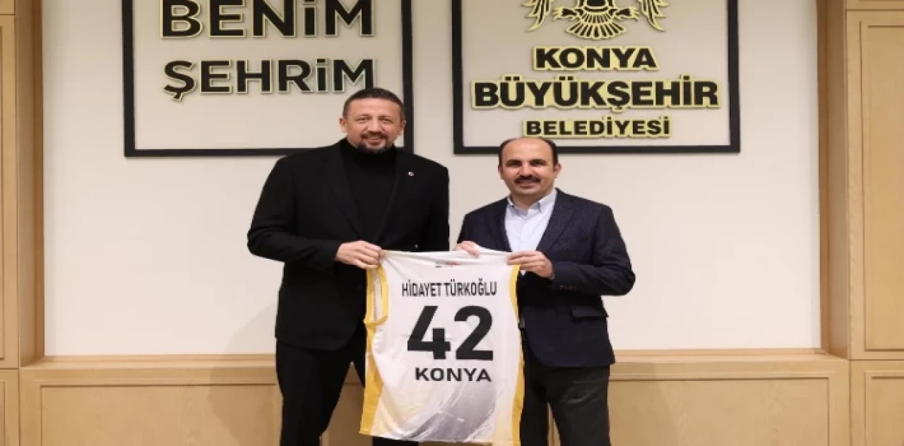 Hidayet Türkoğlu’ndan Konya’ya ziyaret