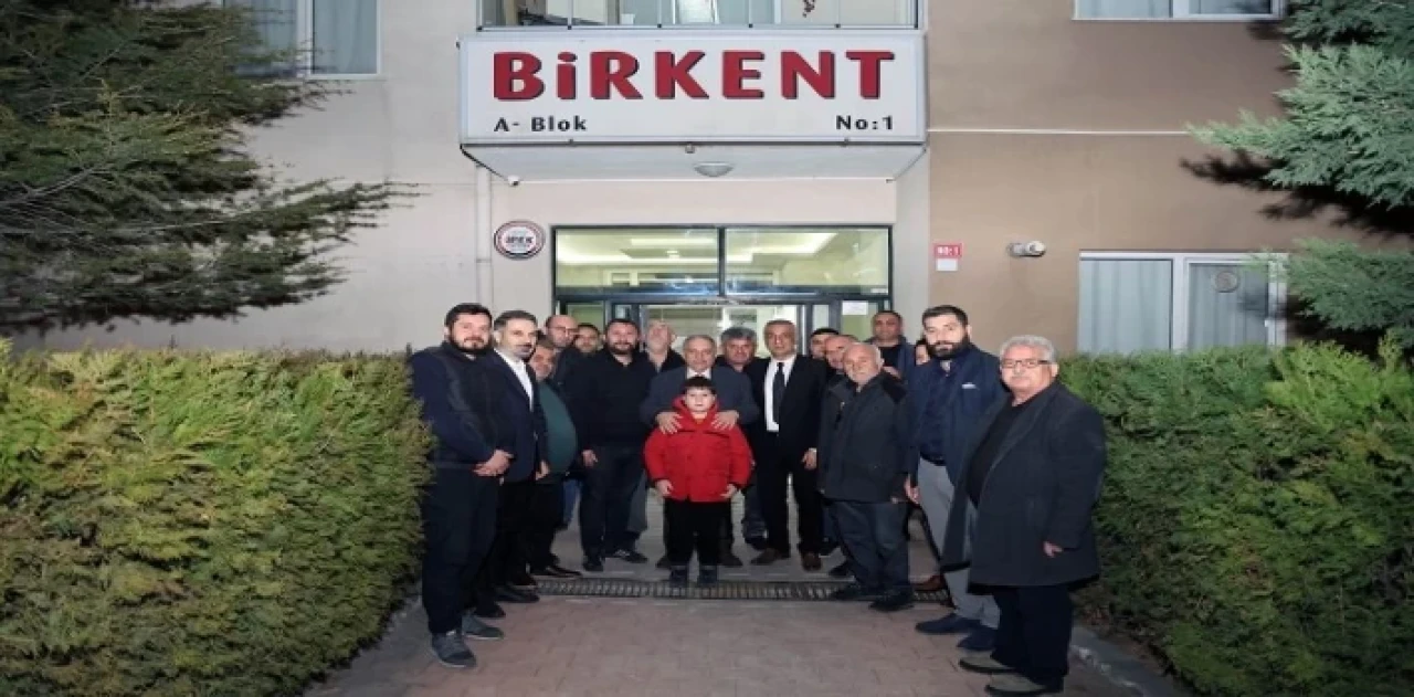 Kayseri Talas’ta akşam oturması