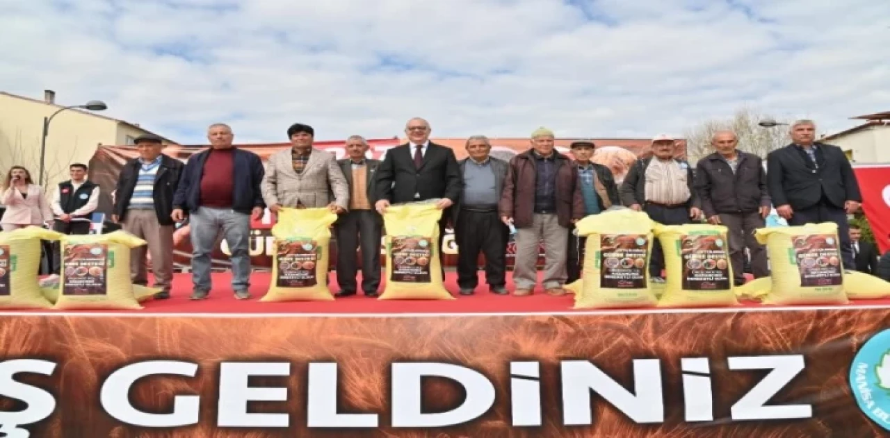 Köprübaşılı üreticilere gübre desteği