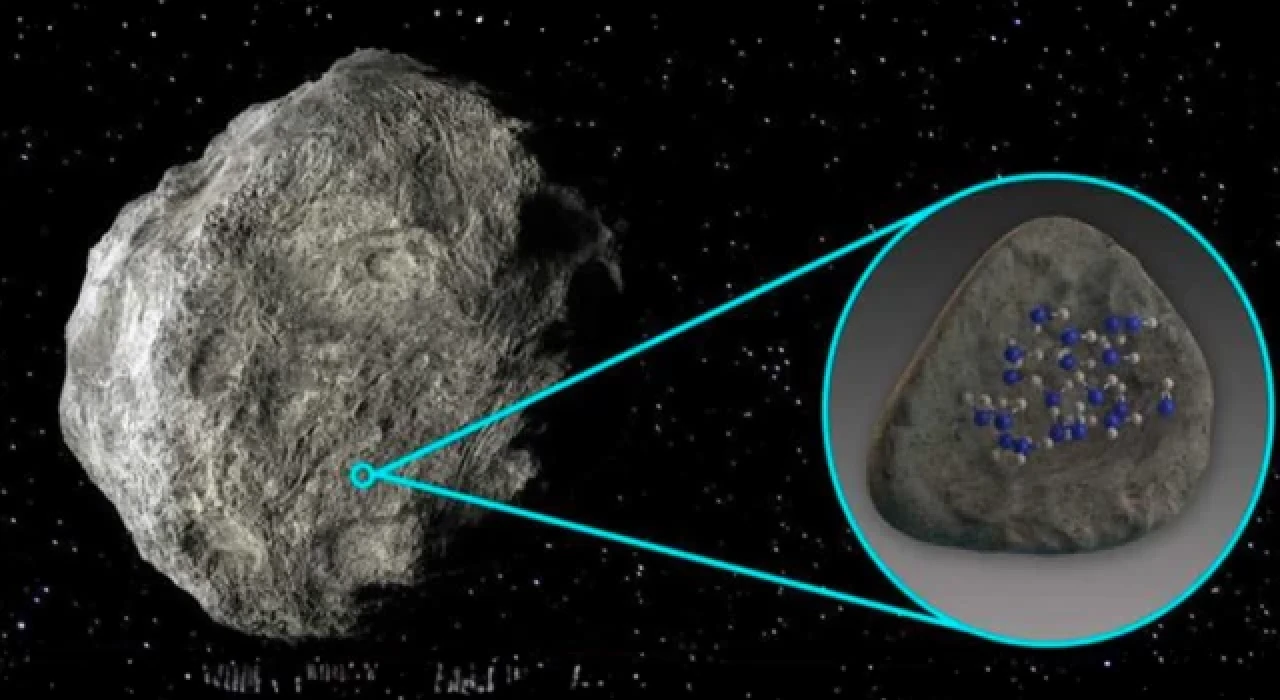 Uzayda bir ilk daha: İki asteroitin yüzeyinde su tespit edildi
