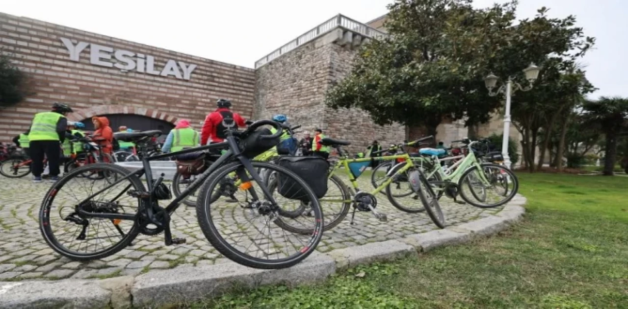 Yeşilay pedalları sağlığa çevirecek