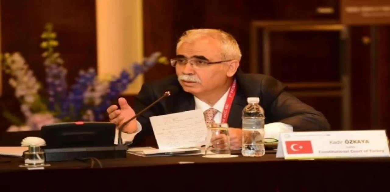 AYM’de Kadir Özkaya yeniden başkanvekili