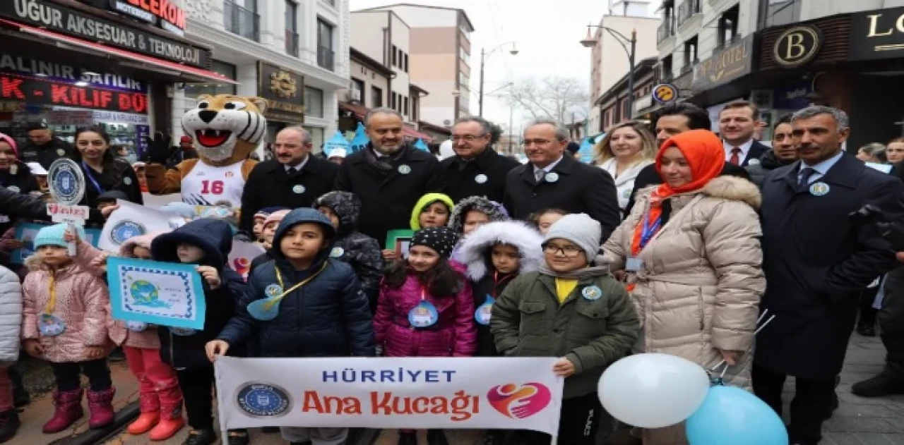 Bursa’da Barış için su yürüyüşü