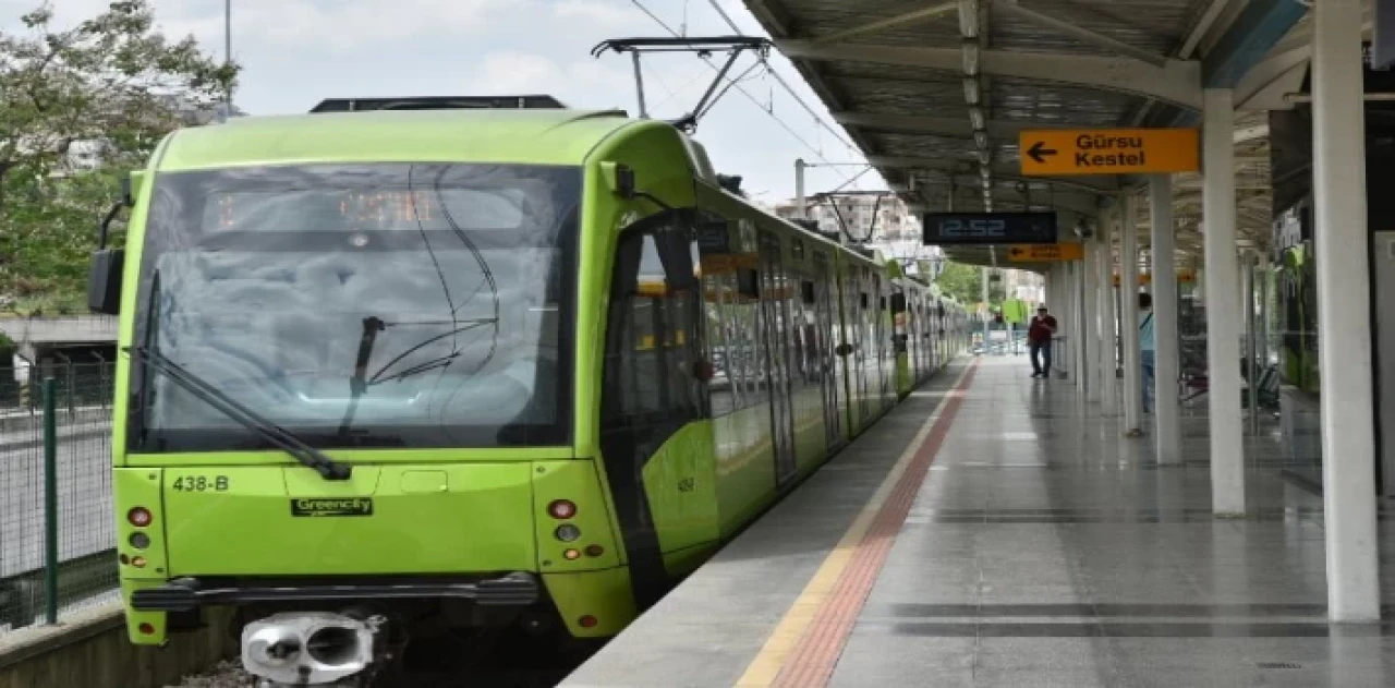 Bursa’da raylı sistem hattına yenileri ekleniyor