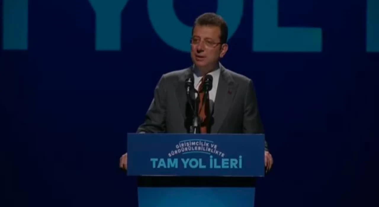 İmamoğlu'ndan Kanal İstanbul tepkisi: Namıdiğer "Beton İstanbul" projesi, bu şehir için bir ölüm fermanıdır