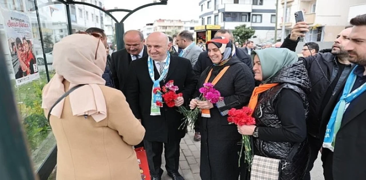 Kocaeli teşkilatları, ’Büyük Miting’e davet için sahadaydı