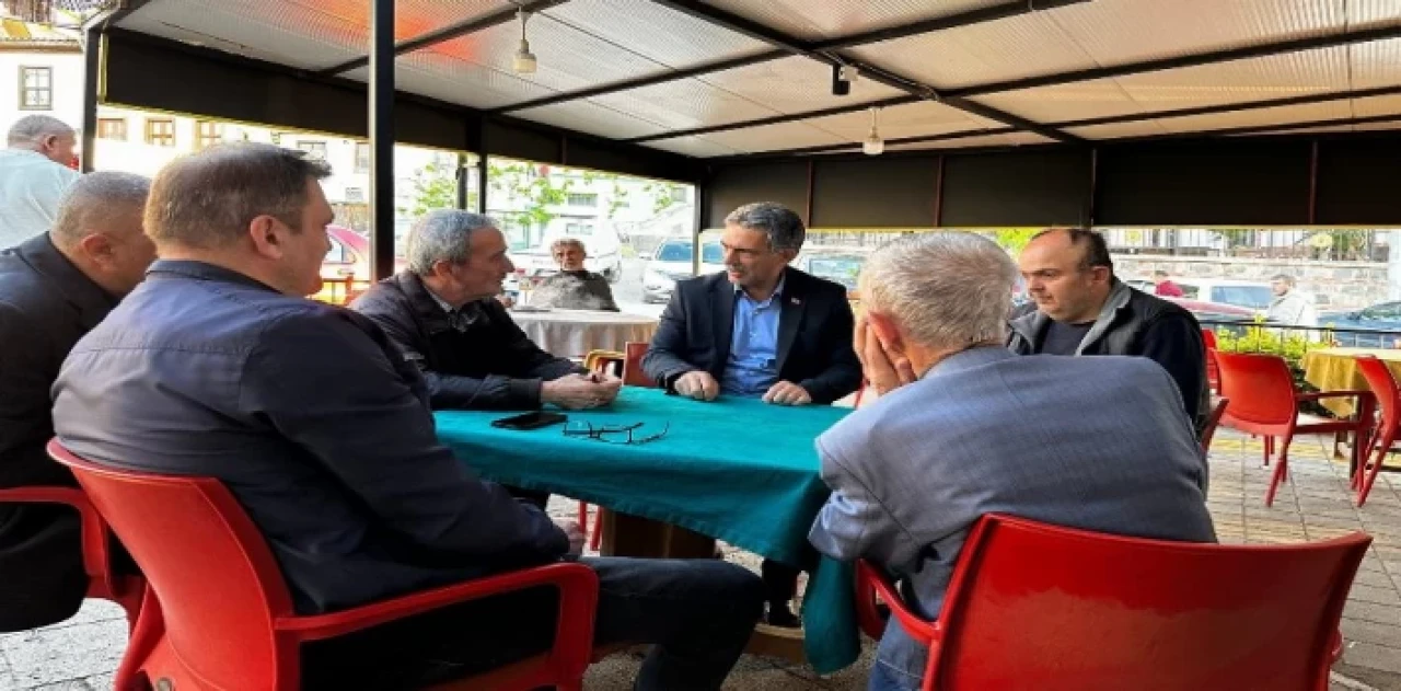 Bursa Gemlik’te Başkan ’teşekkür’ nezaketinde