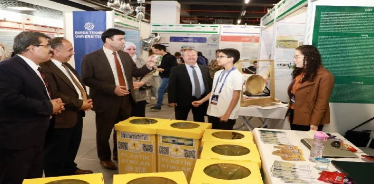 Bursa’da ortaokul öğrencilerinden proje sergisi