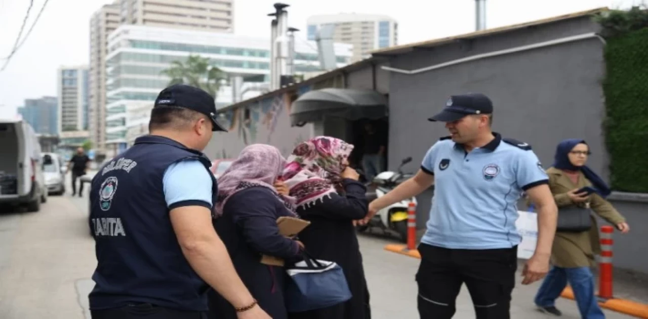 Bursa Nilüfer Zabıtası’ndan dilencilere operasyon