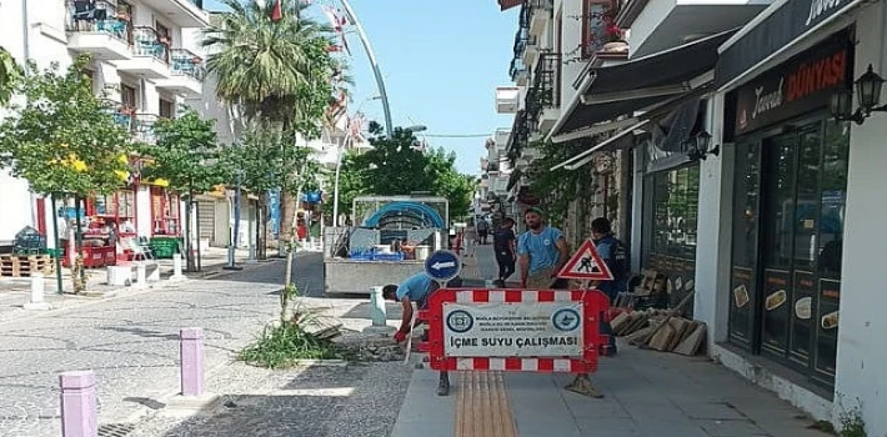 Büyükşehir, Datça’da İçme Suyu Hatlarını Yeniliyor