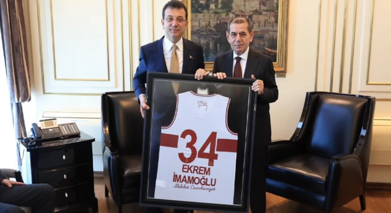 Dursun Özbek'ten Ekrem İmamoğlu'na ziyaret
