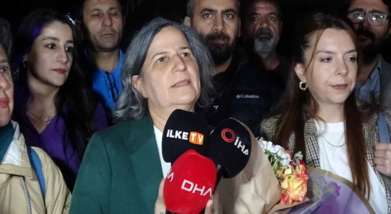 Gültan Kışanak tahliye edildi