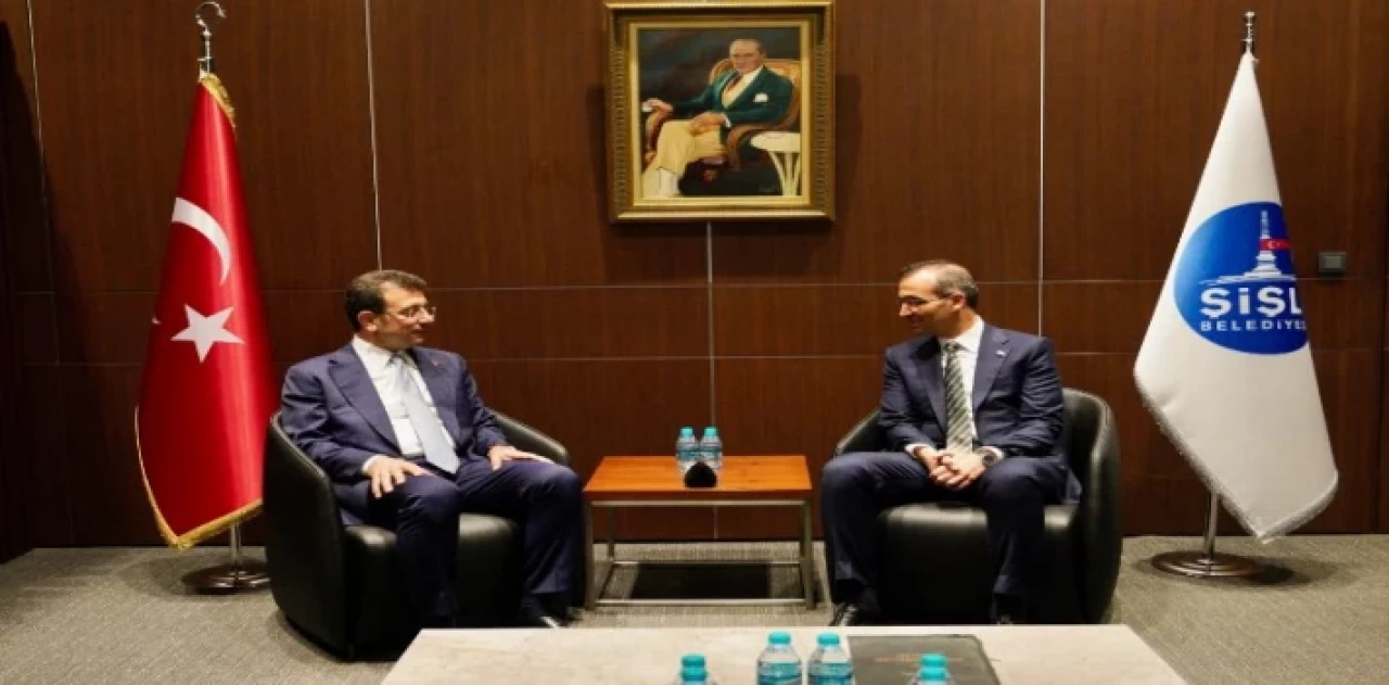İmamoğlu’ndan Şahan’a tebrik ziyareti