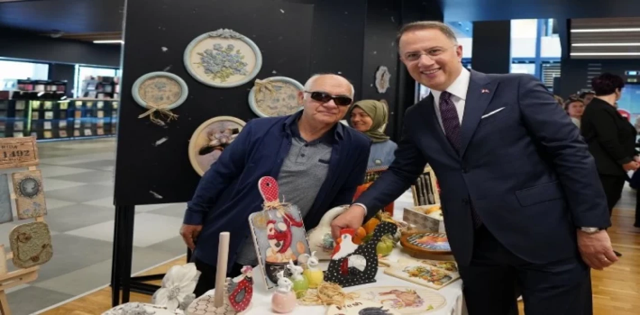 İstanbul Beylikdüzü’nde el emekleri sergiyle taçlandı