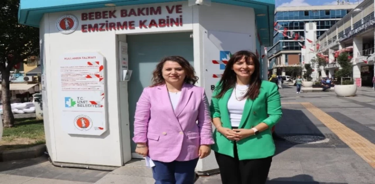 İzmit’te emzirme kabinine yoğun ilgi