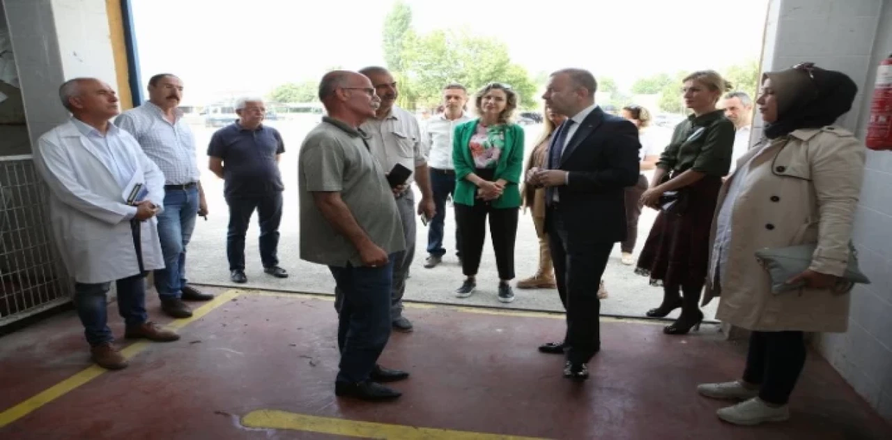 Nilüfer Kaymakamı Süzen’den  Kurban Bayramı hazırlıklarına inceleme