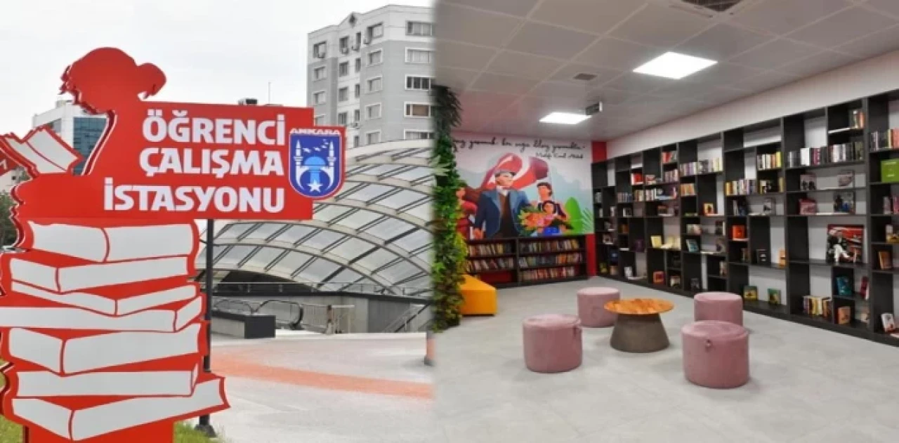 Öğrenciler istedi, istasyon açıldı