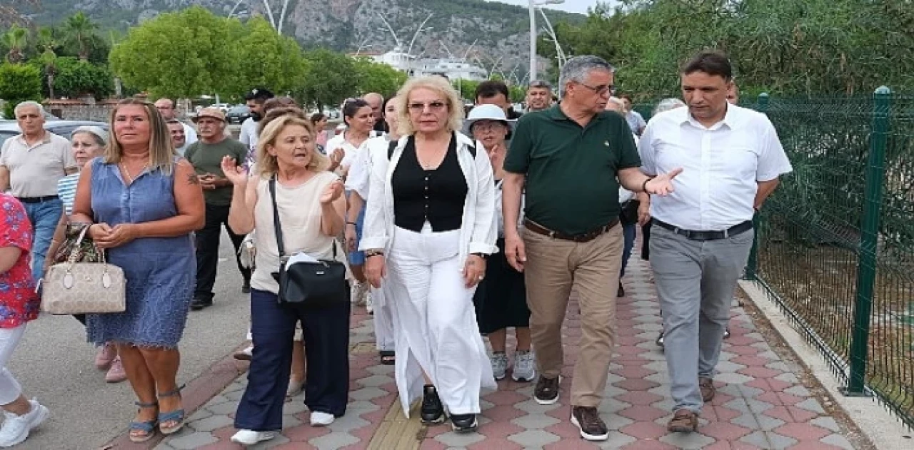 Beldibi halkından karavan kampı tepkisi