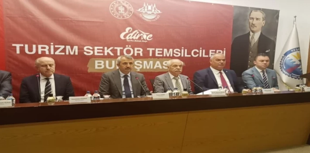 Edirne Keşan’da turizm sektör buluşması... Saros’un sorunları görüşüldü