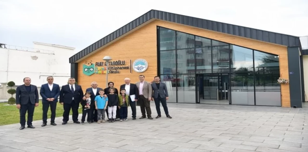 Kayseri Büyükşehir’den miniklere özel kütüphane