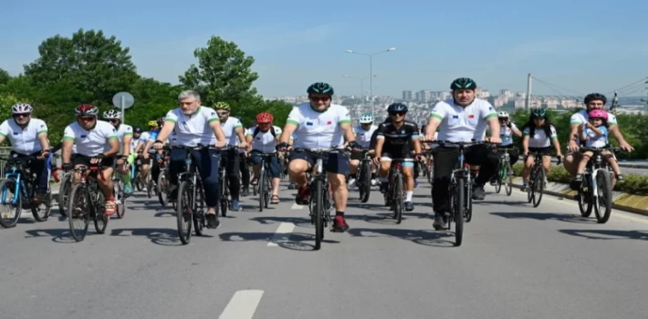 Kocaeli’de çevre için pedal çevirdiler
