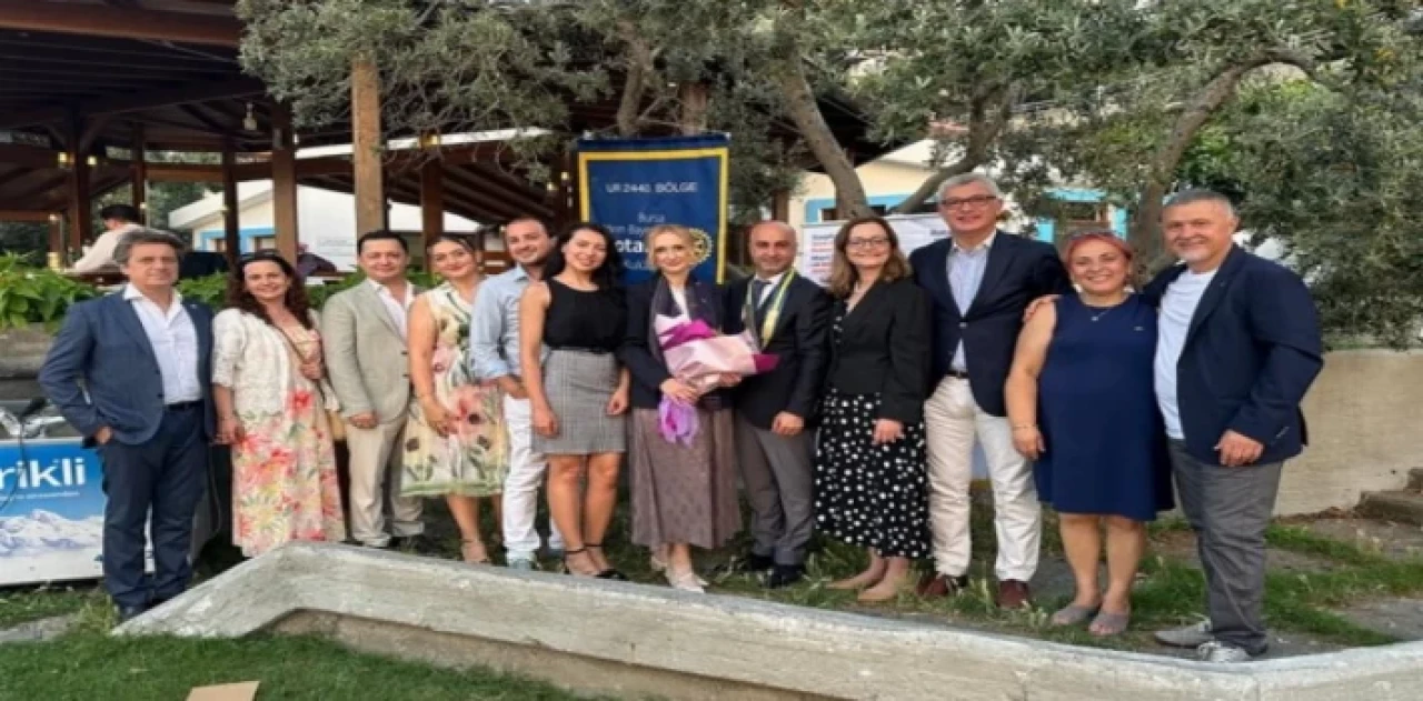 Yıldırım Bayezid Rotary’de yeni başkan Gökmen Geyik