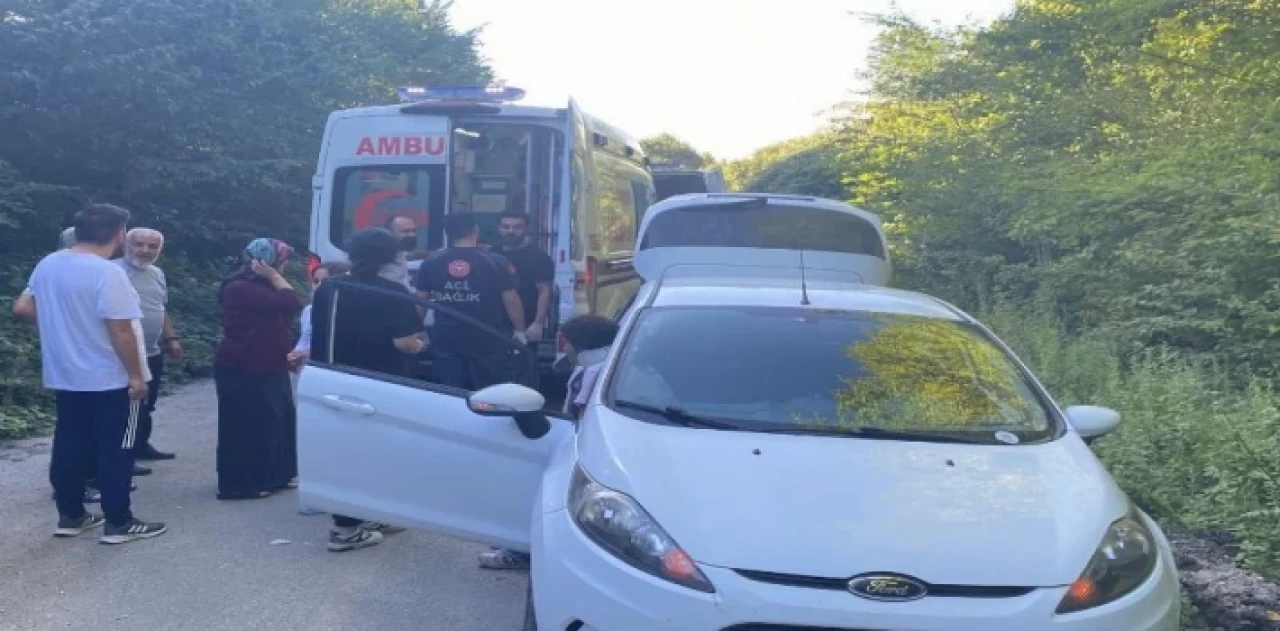 Düzce Yığılca’da patpat kazası! 5 yaralı