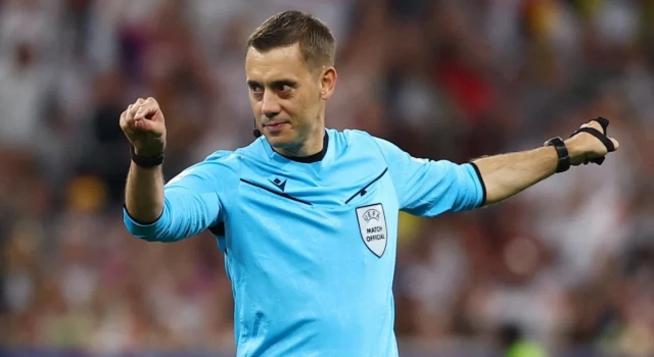 Türkiye - Hollanda maçının hakemi belli oldu