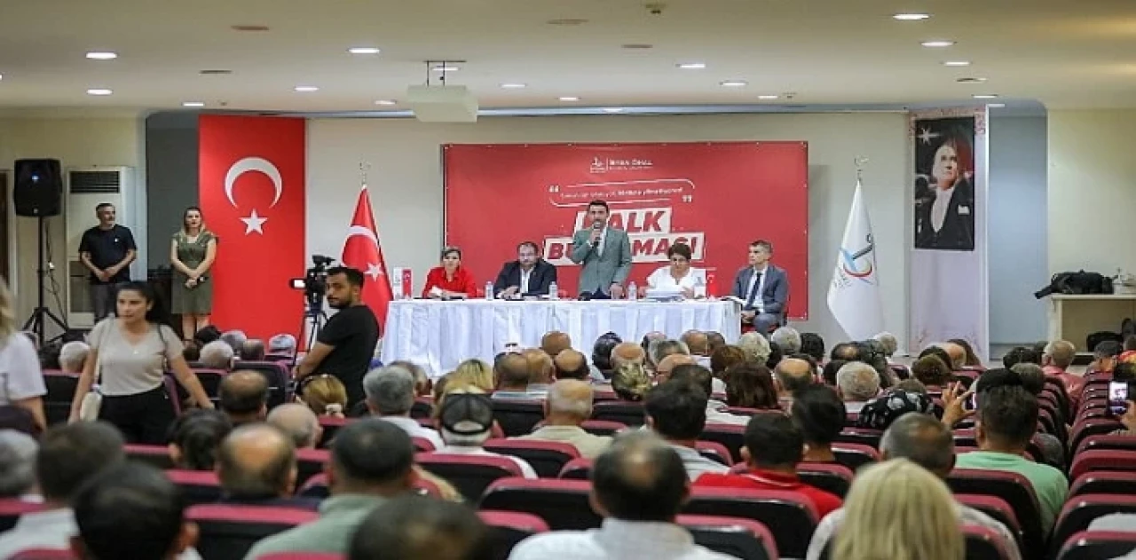 Bayraklı’da 'Halk buluşması’  Vatandaş anlattı, Başkan Önal tek tek dinleyerek cevapladı!