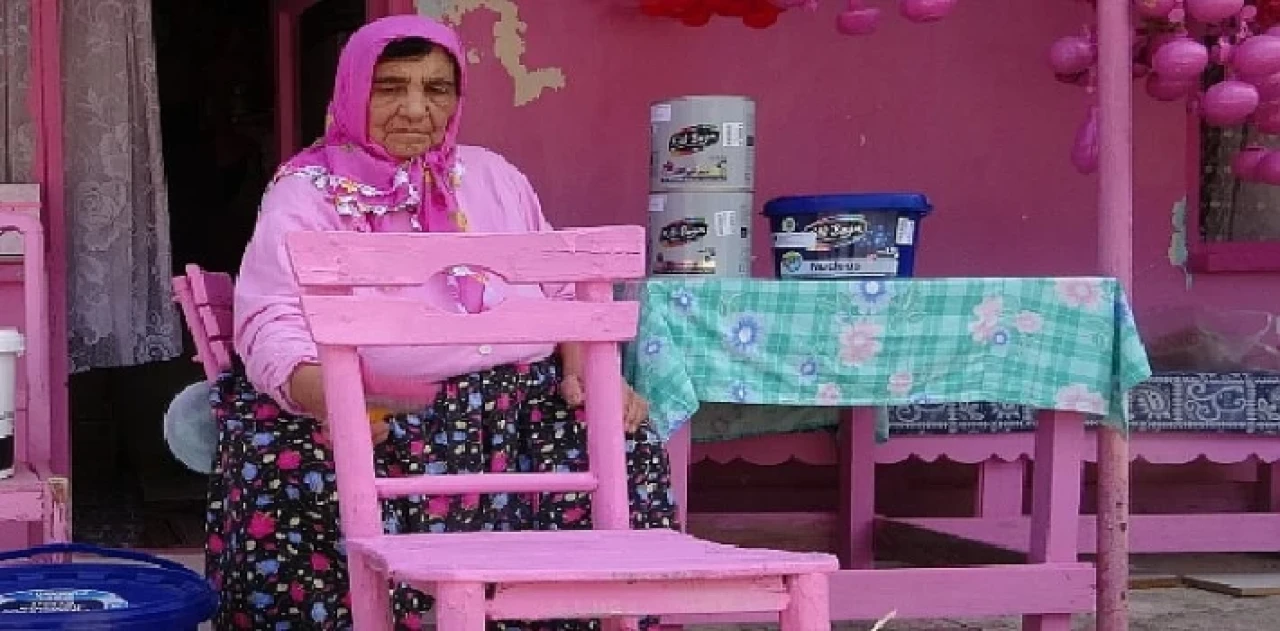 Isparta’nın 'Barbie Teyzesi’ Sakine Akkul’un çağrısı Filli Boya tarafından karşılık buldu