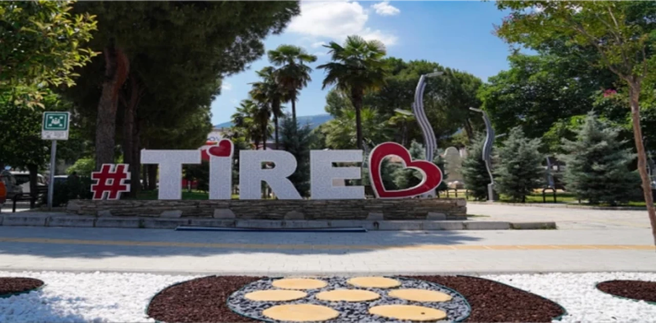 İzmir Tire’de tasarruflu peyzaj!