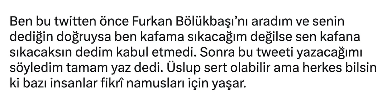 Fatih Tezcan ile Furkan Bölükbaşı birbirine girdi: İspatlamazsa o... çocuğudur 5