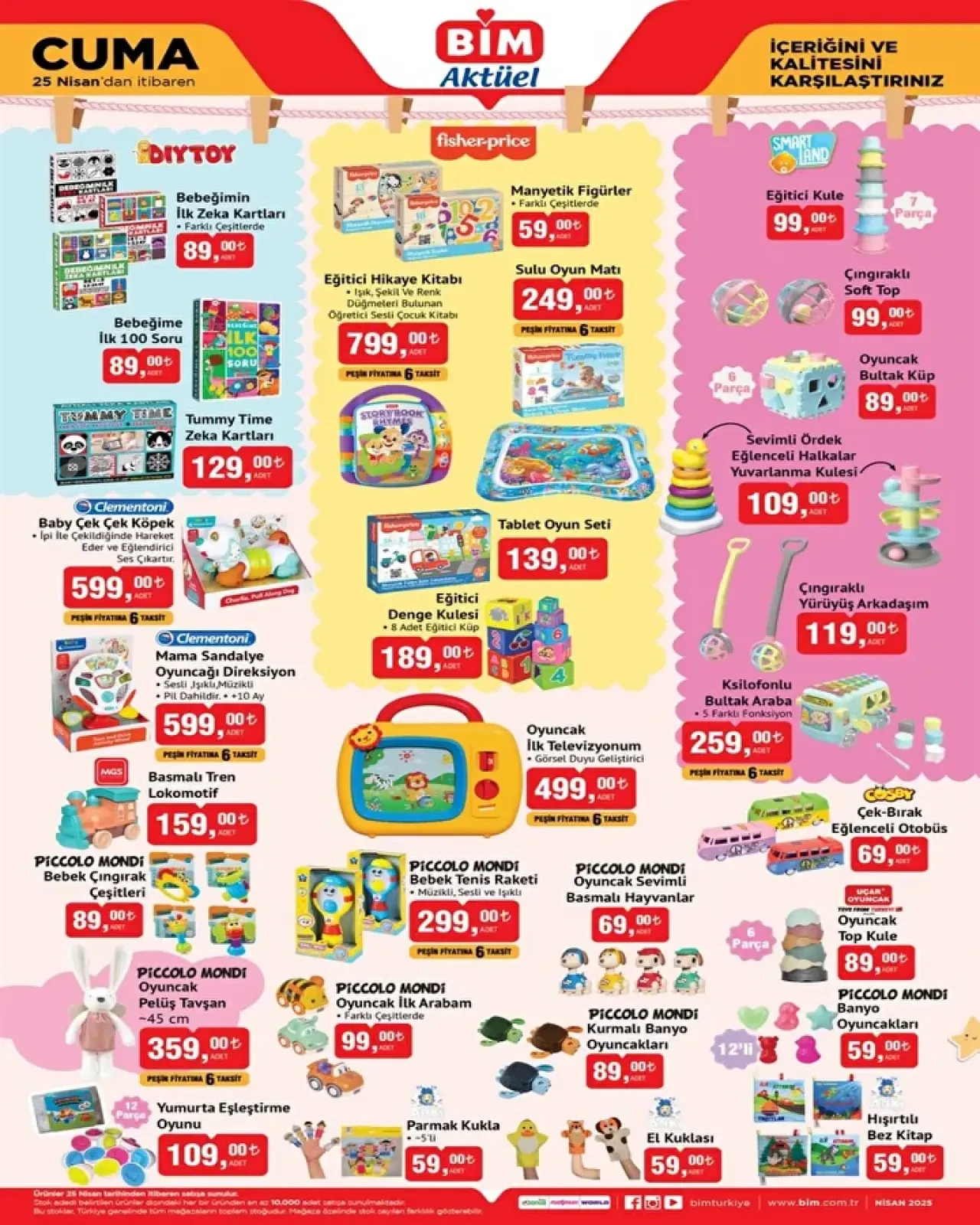 BİM 25 Nisan 2025 Kataloğu: Bir Çok Ürün İndirime Giriyor! 2