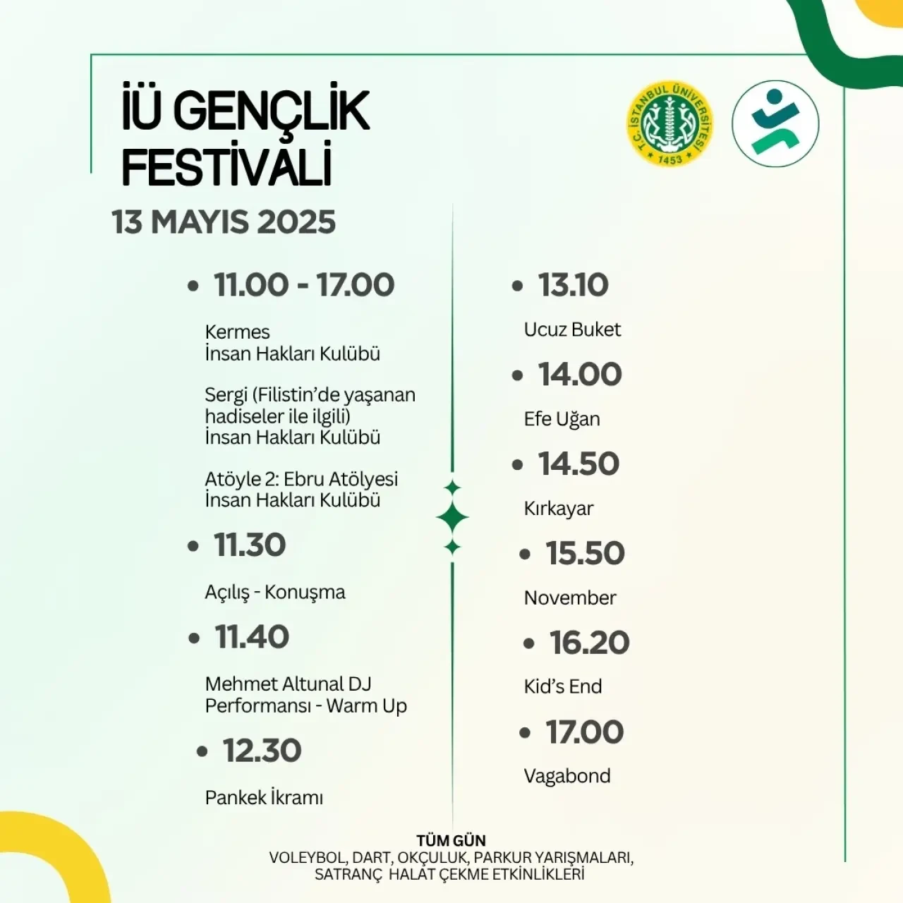 İstanbul Üniversitesi Gençlik Festivali mi, Filistin Festivali mi? 3