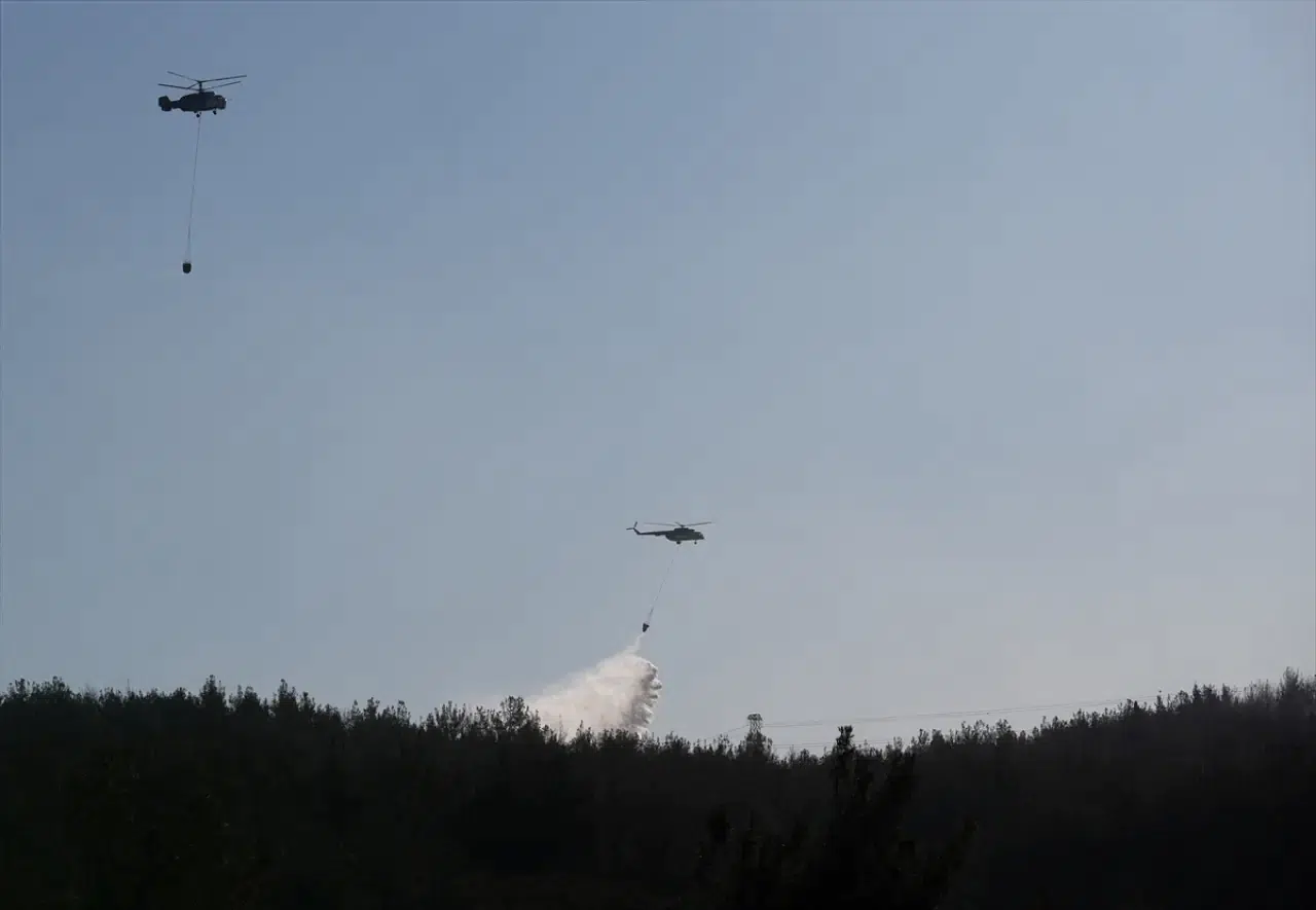 İzmir Aliağa’daki orman yangını 19 saat sonra kontrol altına alındı 4