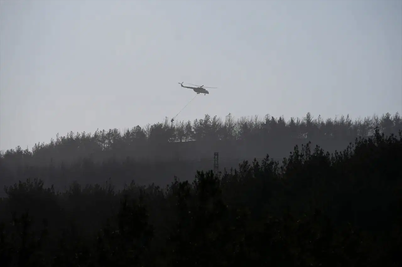 İzmir Aliağa’daki orman yangını 19 saat sonra kontrol altına alındı 2