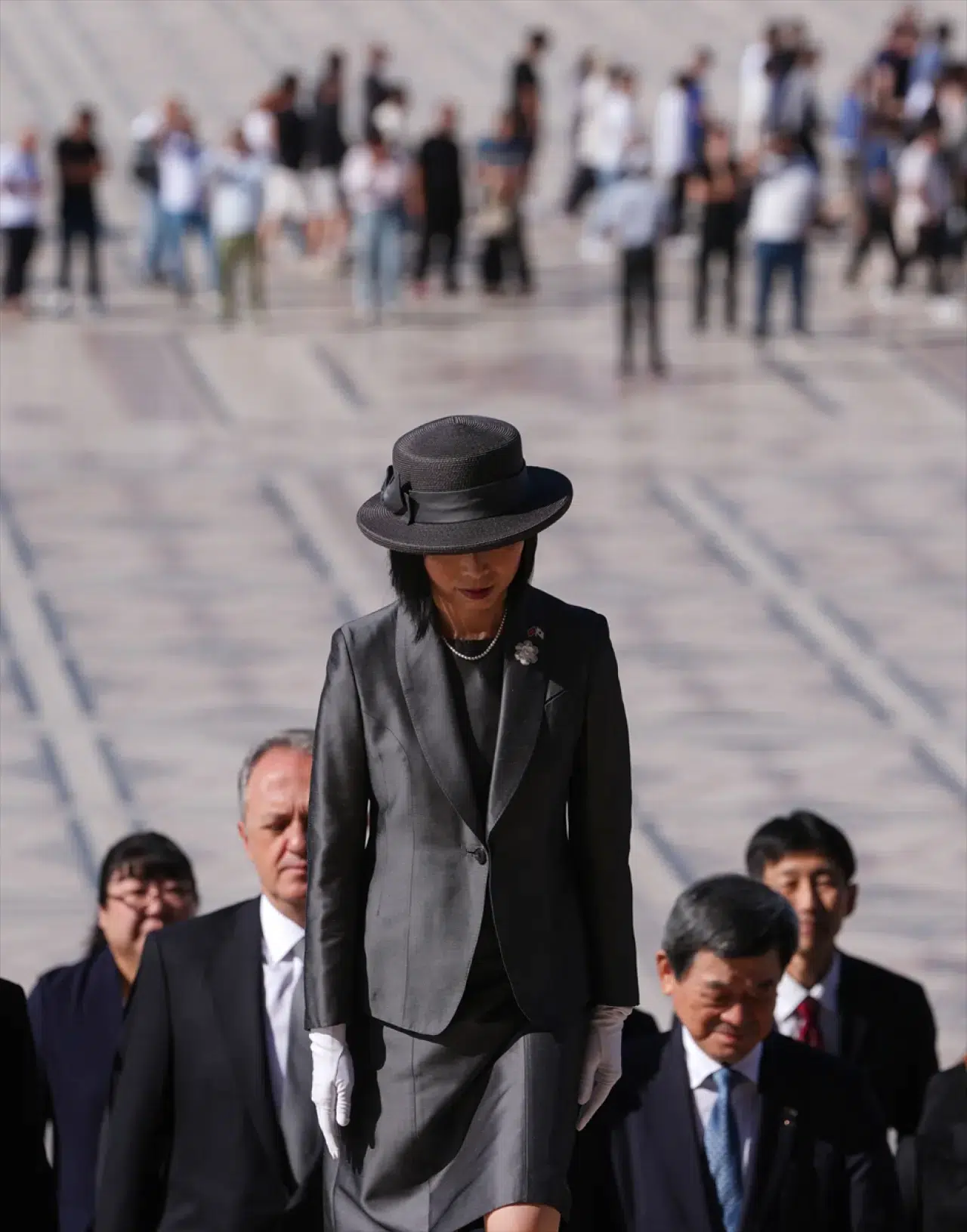 Japonya Prensesi Akiko Mikasa Anıtkabir’i ziyaret etti 9